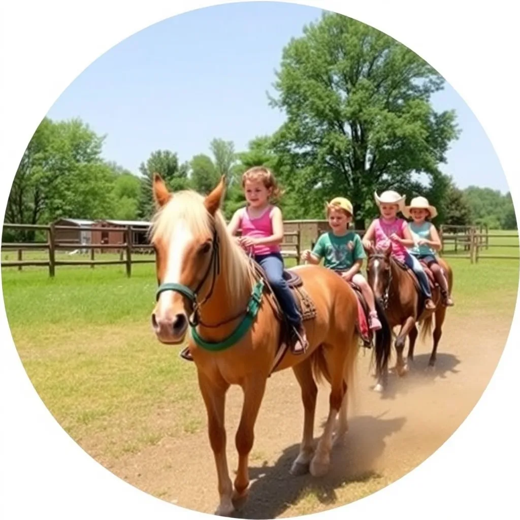 Kids birthday party places Countryside Rides in Duluth