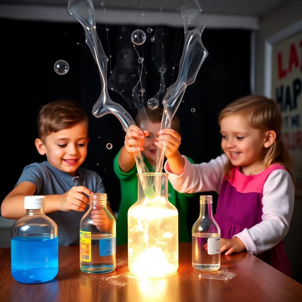 Kids birthday party places Crazy Science-Science Experiments For Kids-Kids Party-Children's Birthday Party Idea-Science Party in Manhattan