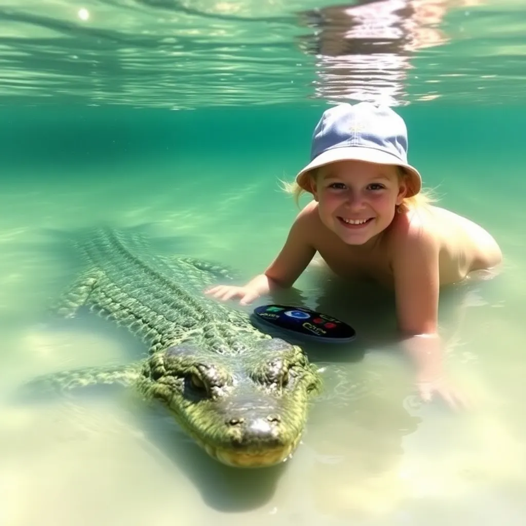 Kids birthday party places Croc Encounters in Tampa