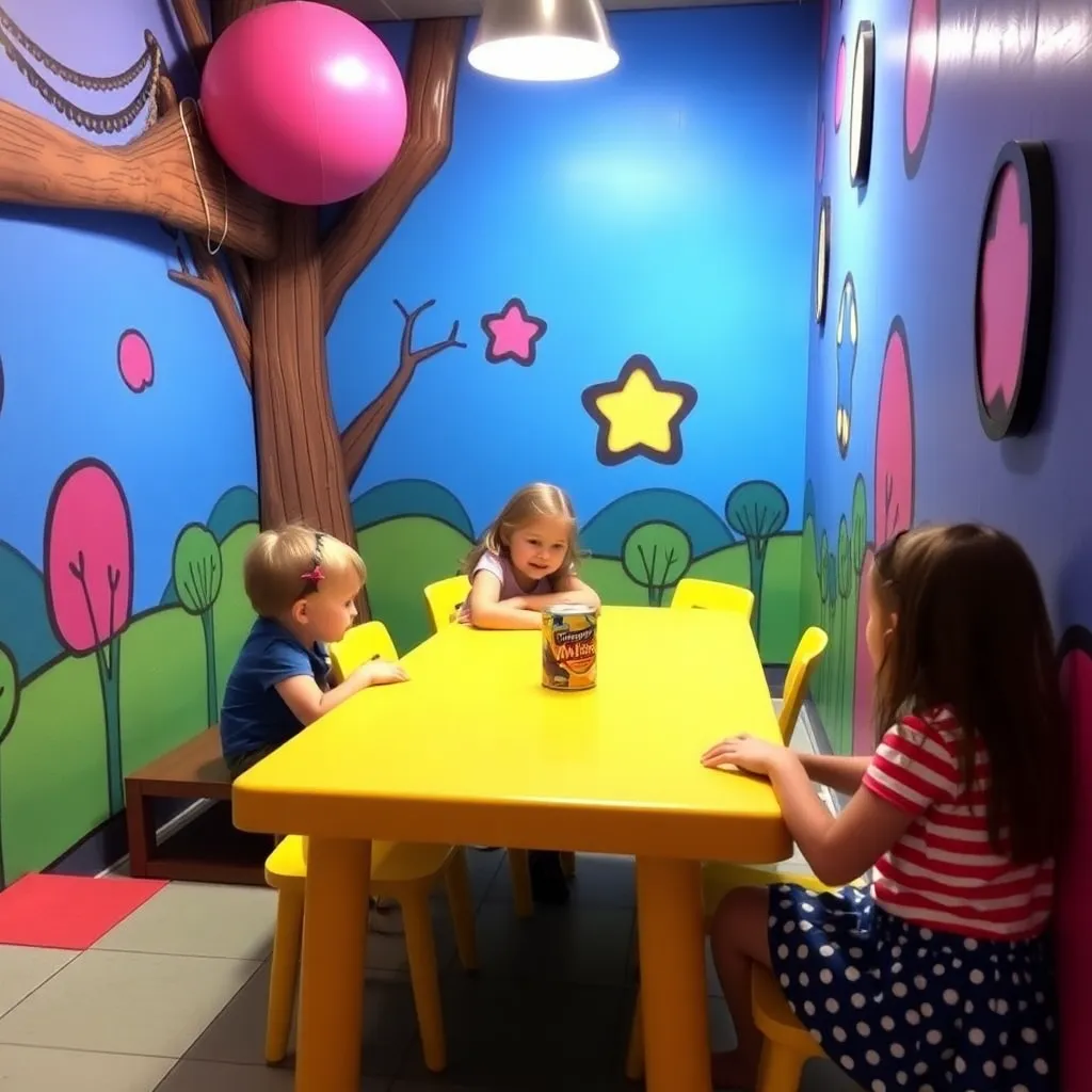 Kids birthday party places Crooked Alley Kidspace in Groveport