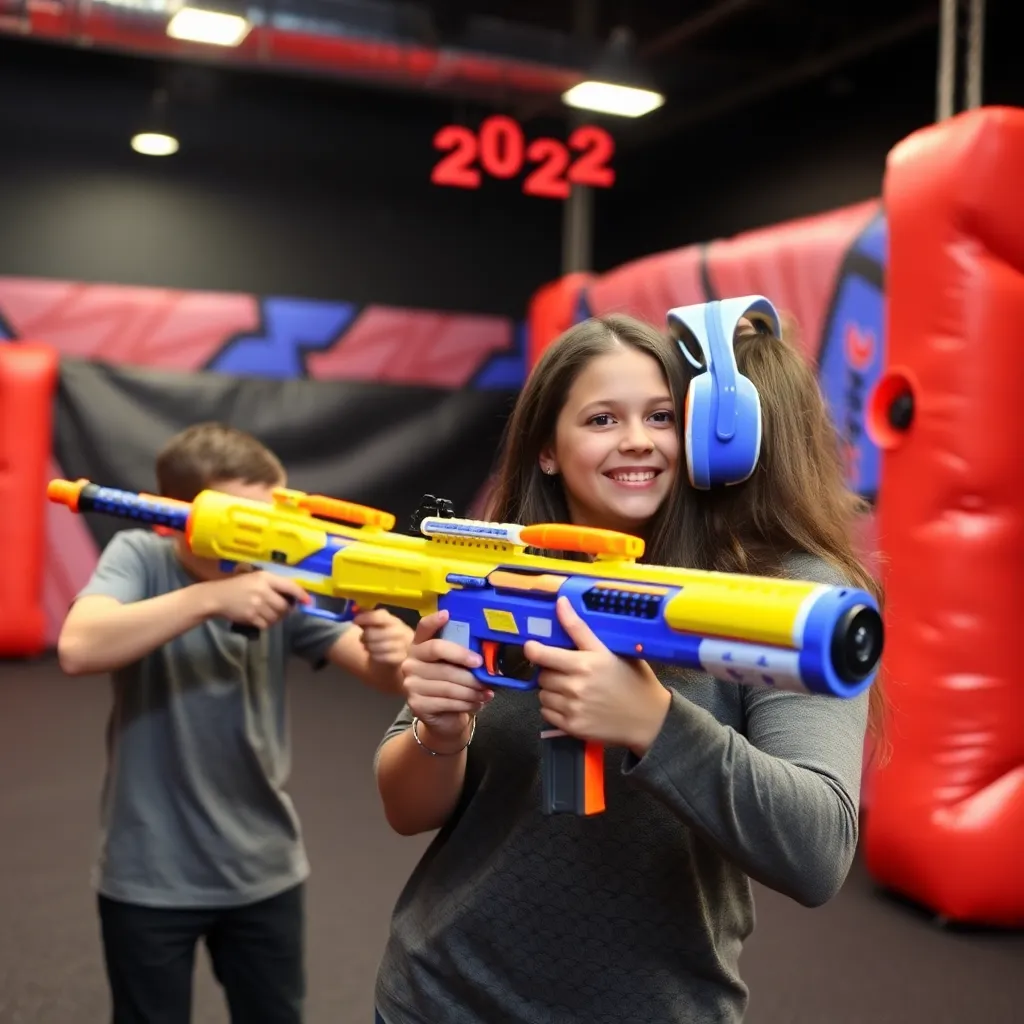 Kids birthday party places Dart Wars - Indoor Nerf Battle Arena in Colorado Springs