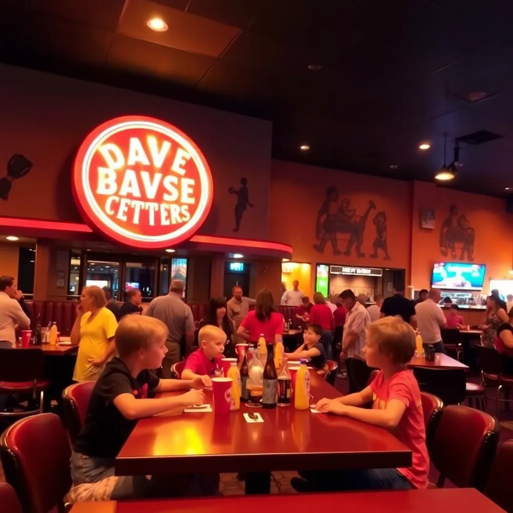Kids birthday party places Dave & Buster's Albuquerque in Albuquerque