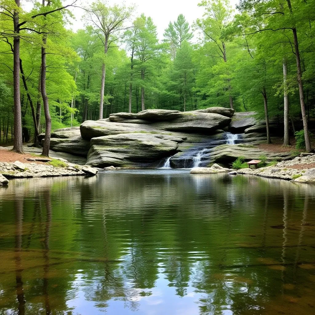 Kids birthday party places David Crockett State Park in Lawrenceburg