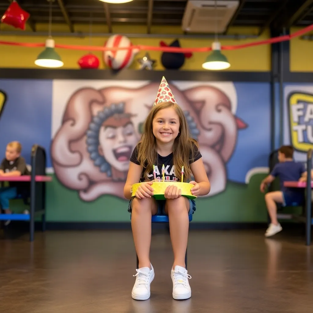 Kids birthday party places Depot Family Fun Center in Philadelphia