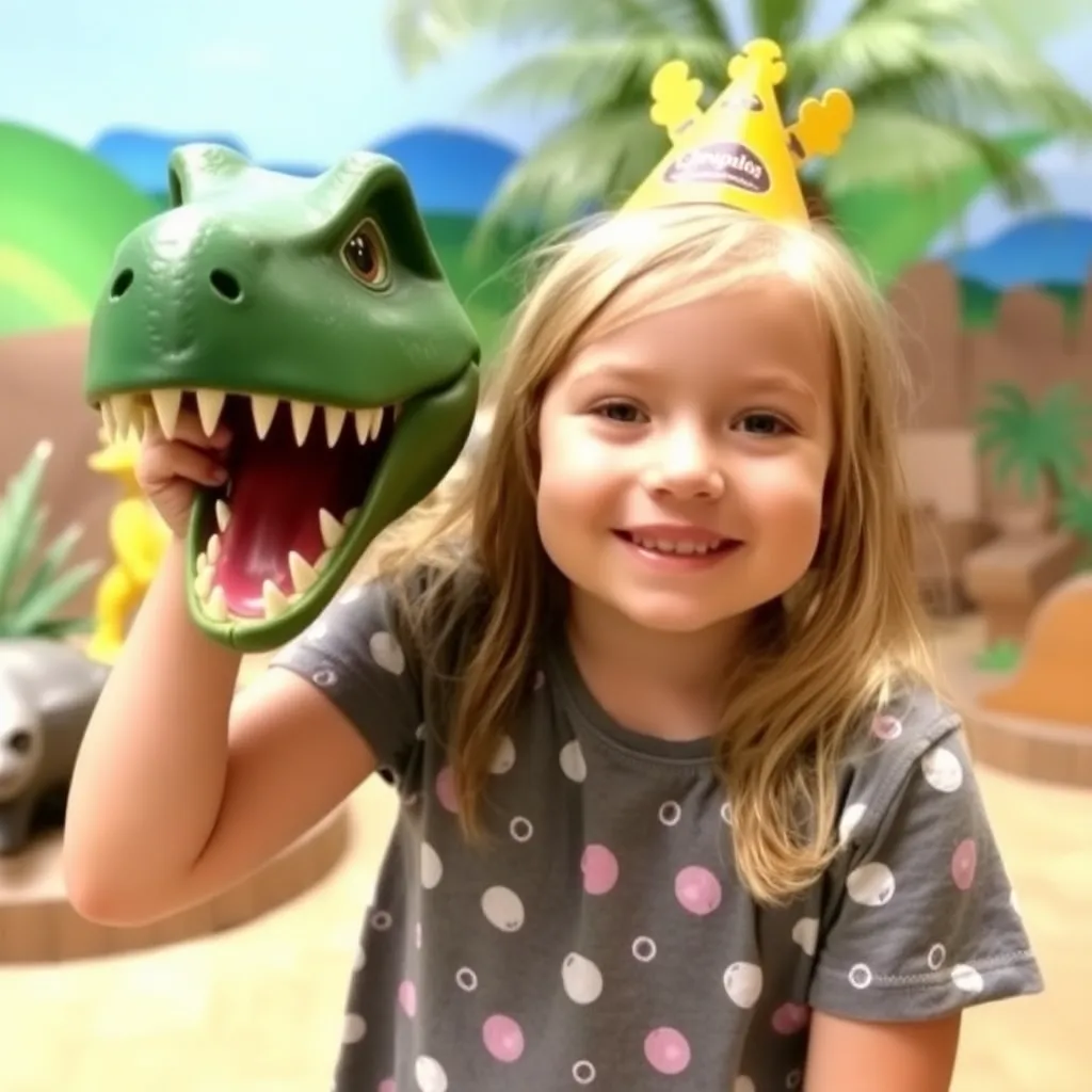 Kids birthday party places Dinoland in Ann Arbor