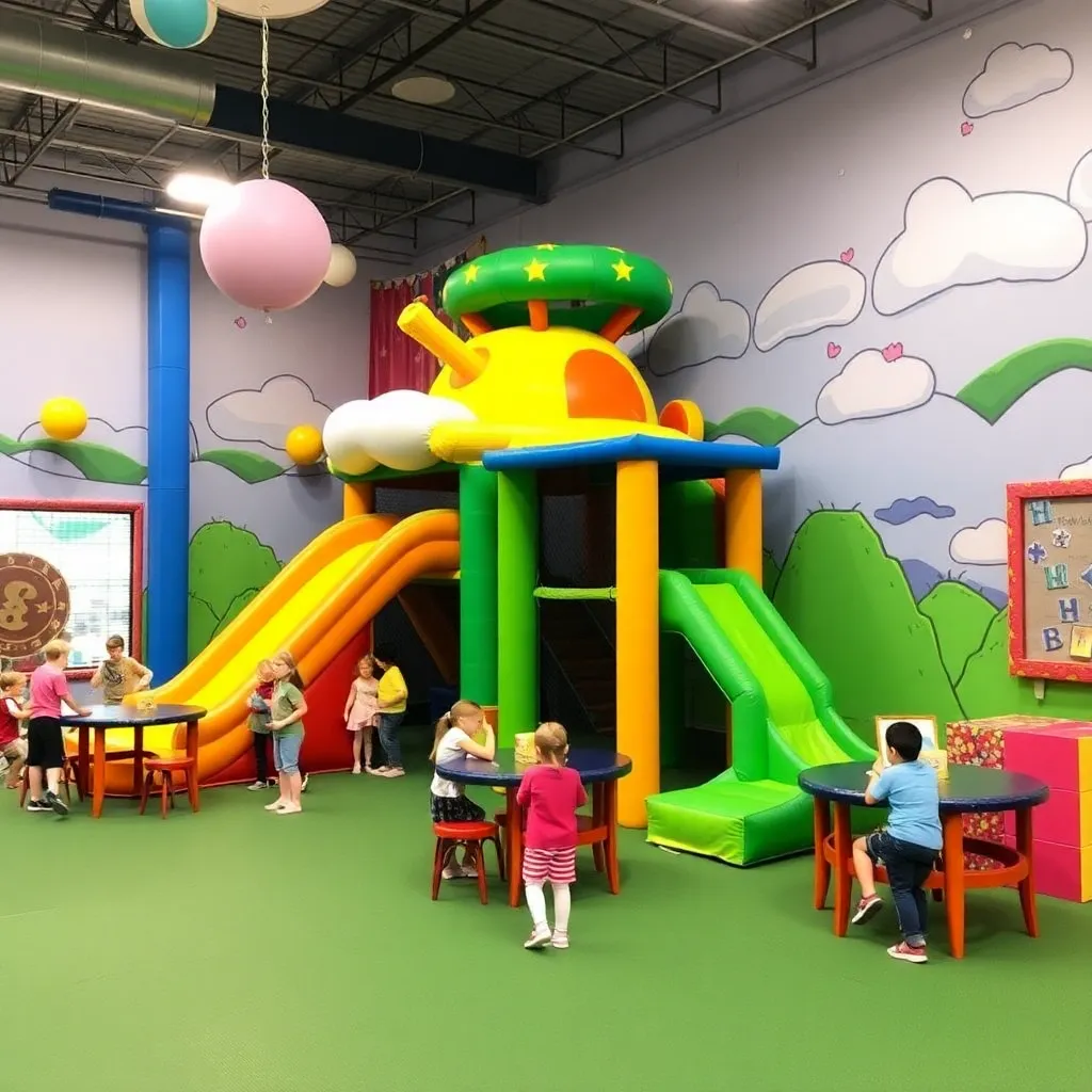 Kids birthday party places Dream Big Indoor Play Is Now Partyville Rentals, Llc in Haleyville