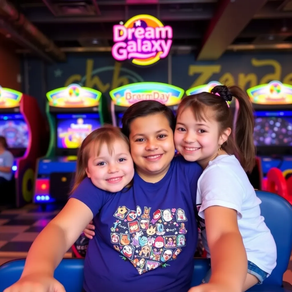 Kids birthday party places Dream Galaxy Arcade in Apotgan