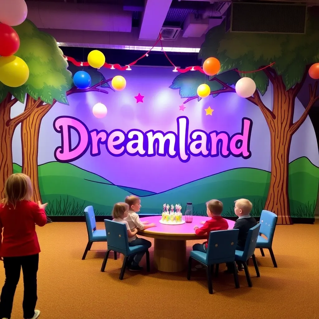 Kids birthday party places Dreamland Nd in Fargo