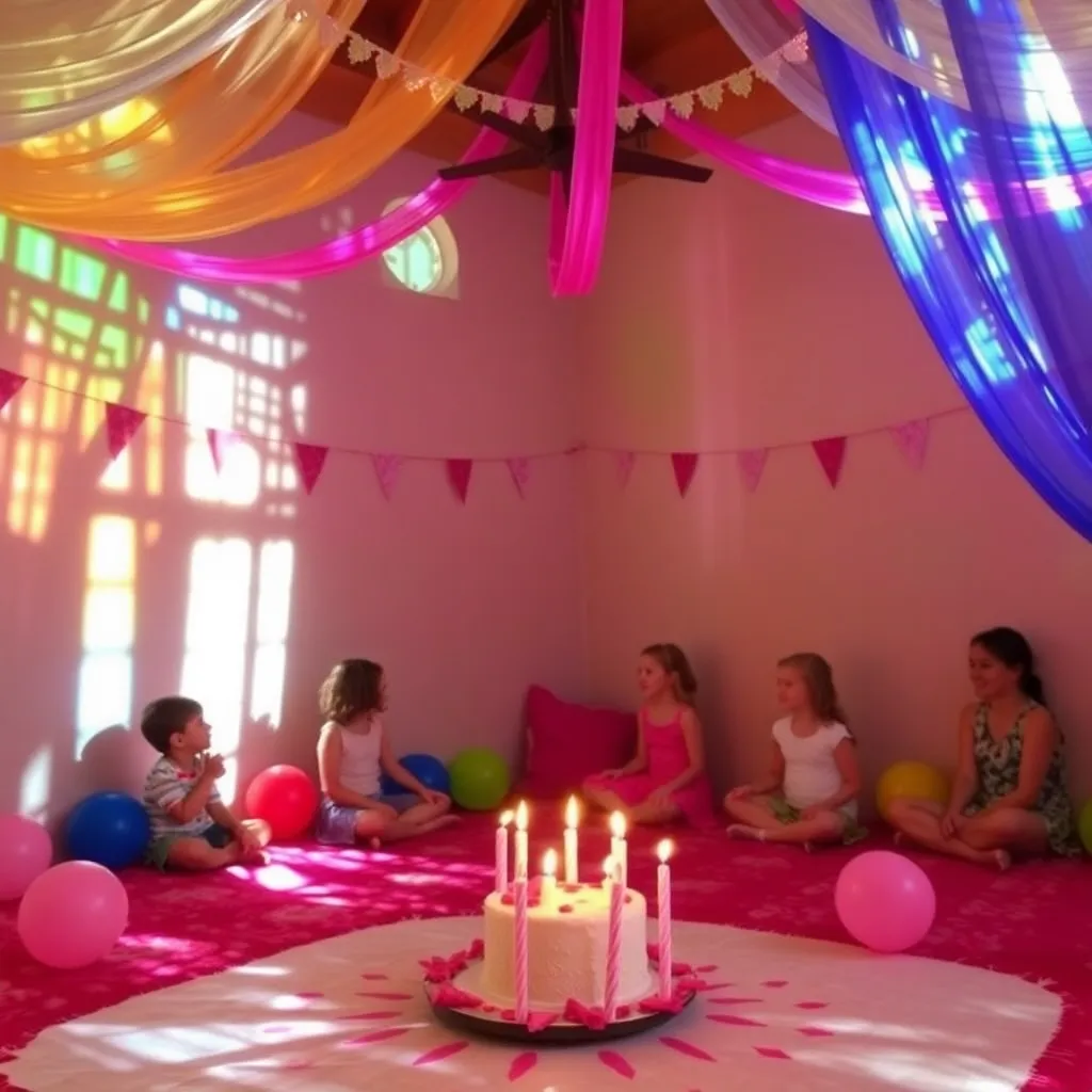 Kids birthday party places Dwan Light Sanctuary in Las Vegas