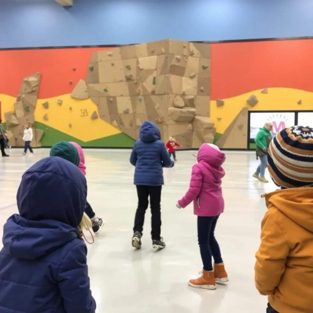 Kids birthday party places E.t. Mahoney State Park Activity Center, Venture Climb, And Seasonal Ice Skating Rink in Ashland