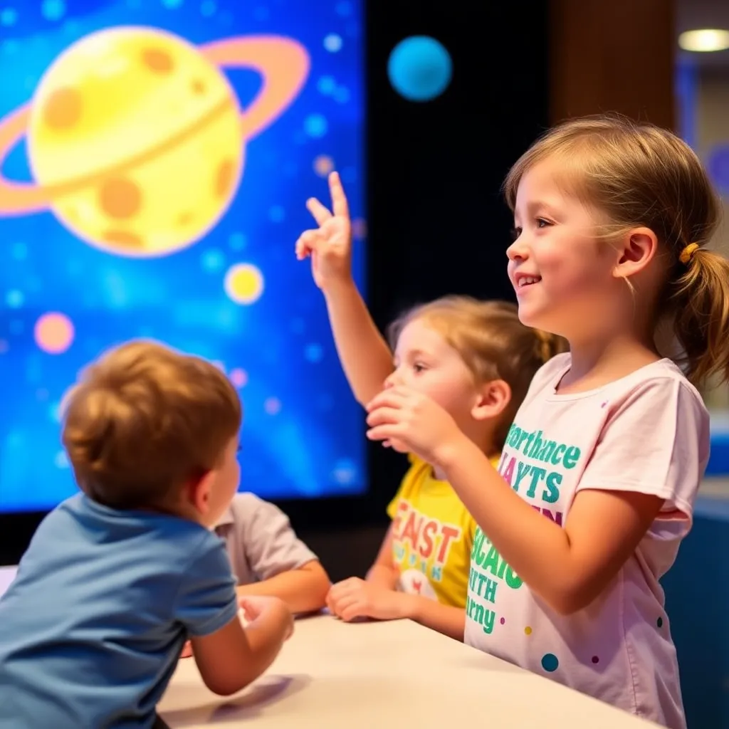 Kids birthday party places East Kentucky Science Center & Varia Planetarium in Prestonsburg