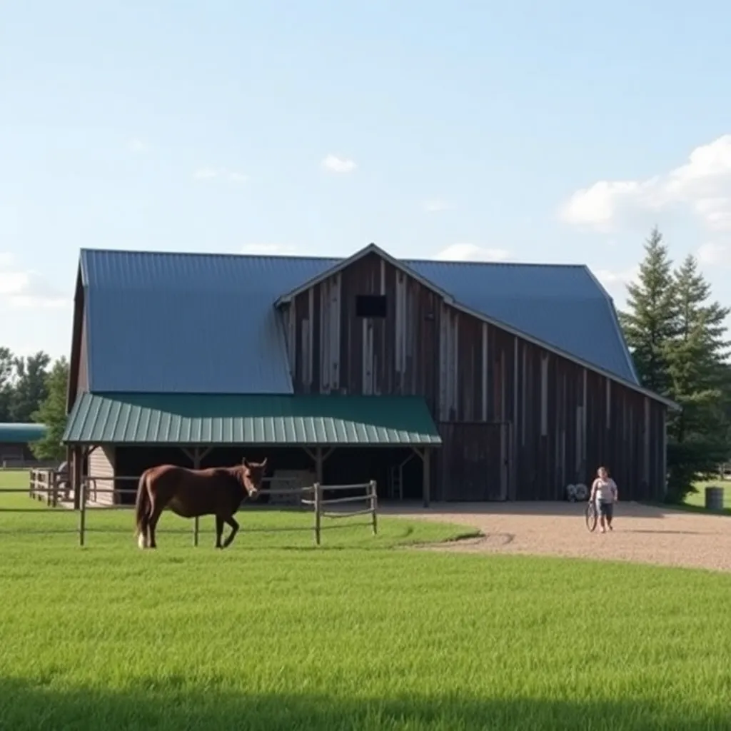 Kids birthday party places Emerald Pines Barn in Sioux Falls