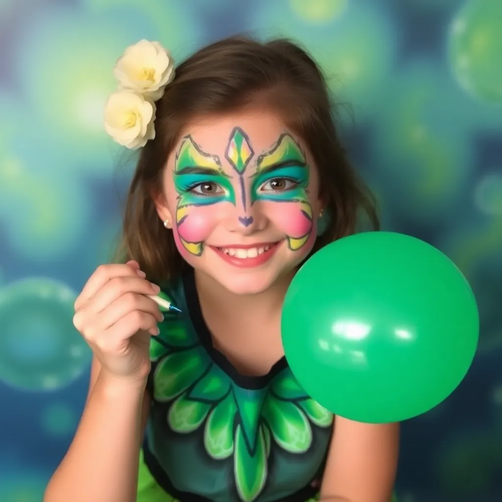 Kids birthday party places Emeralds Face Painting, Balloons & More in Columbia