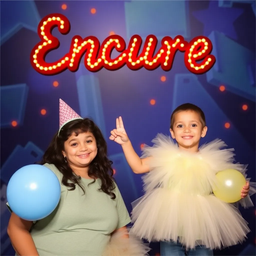 Kids birthday party places Encore Guam Theater in Tumon