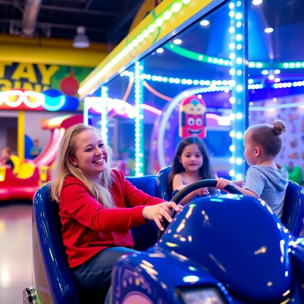 Kids birthday party places Entertaining, Fun Rides, Joy Ride, Kids Zone in Chicago Ridge