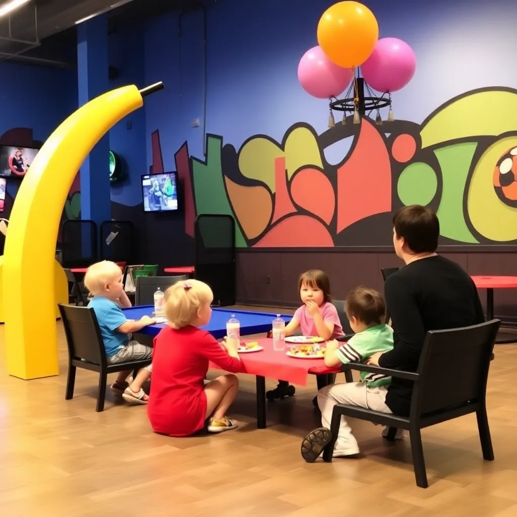 Kids birthday party places Epic Family Entertainment Center in Scott