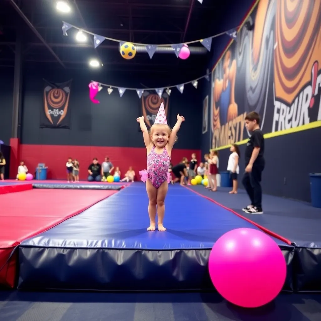 Kids birthday party places Epic Gymnastics in Manasquan