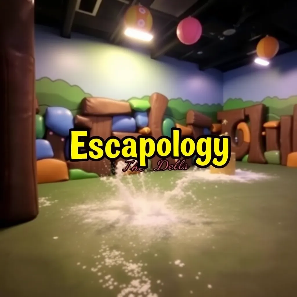 Kids birthday party places Escapology The Dells in Lake Delton