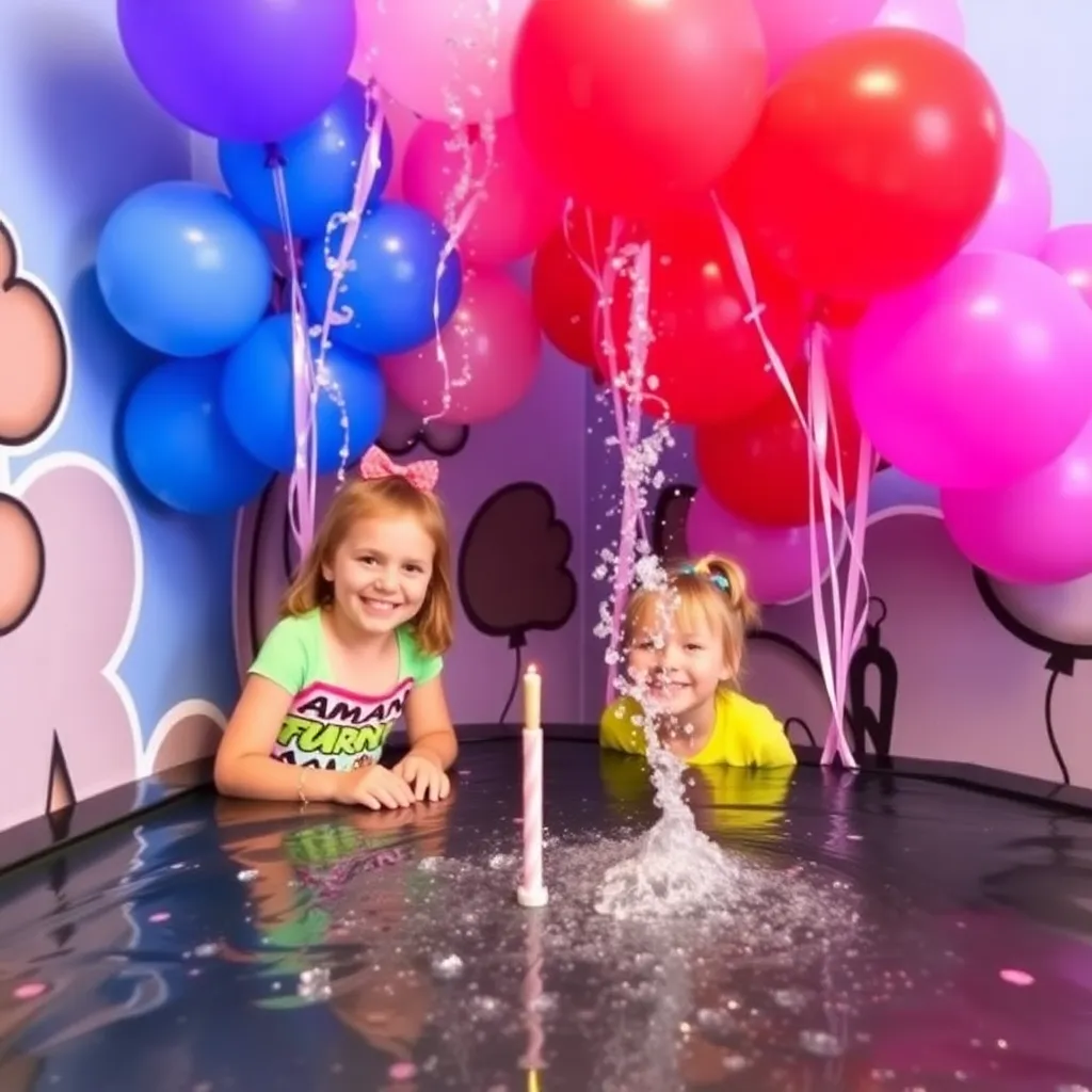 Kids birthday party places Falling Springs Center in Versailles