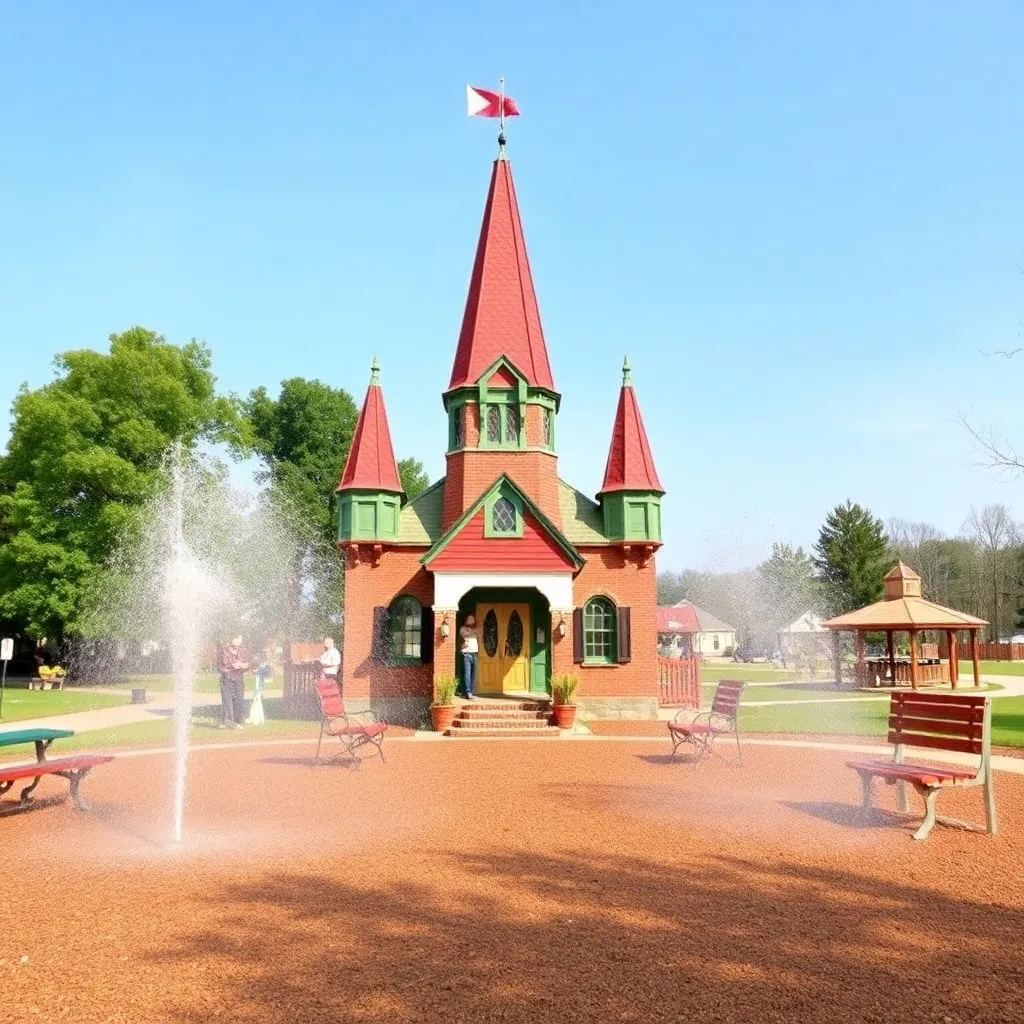 Kids birthday party places Fannie Mae Dees Park in Nashville