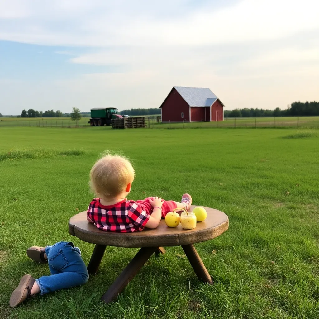 Kids birthday party places Fat Apple Farm in Columbus
