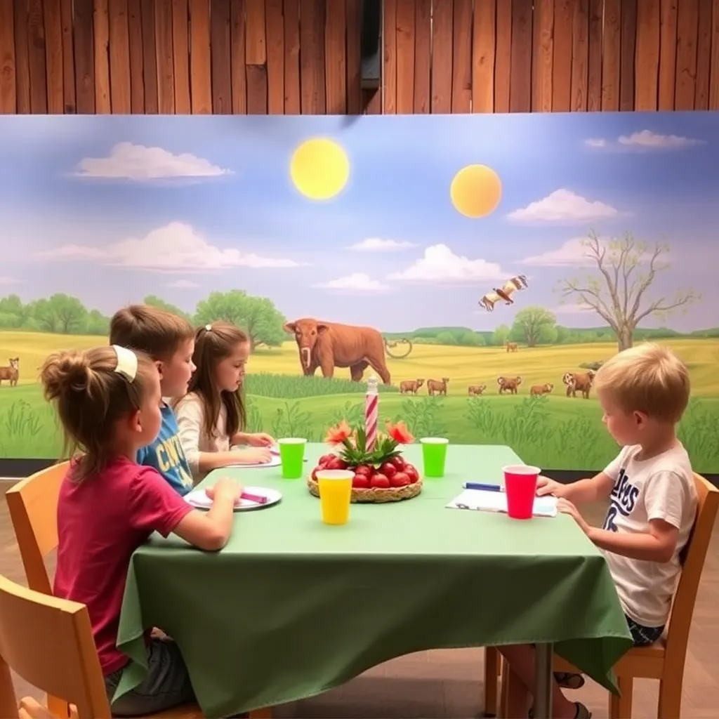 Kids birthday party places Flint Hills Discovery Center in Manhattan