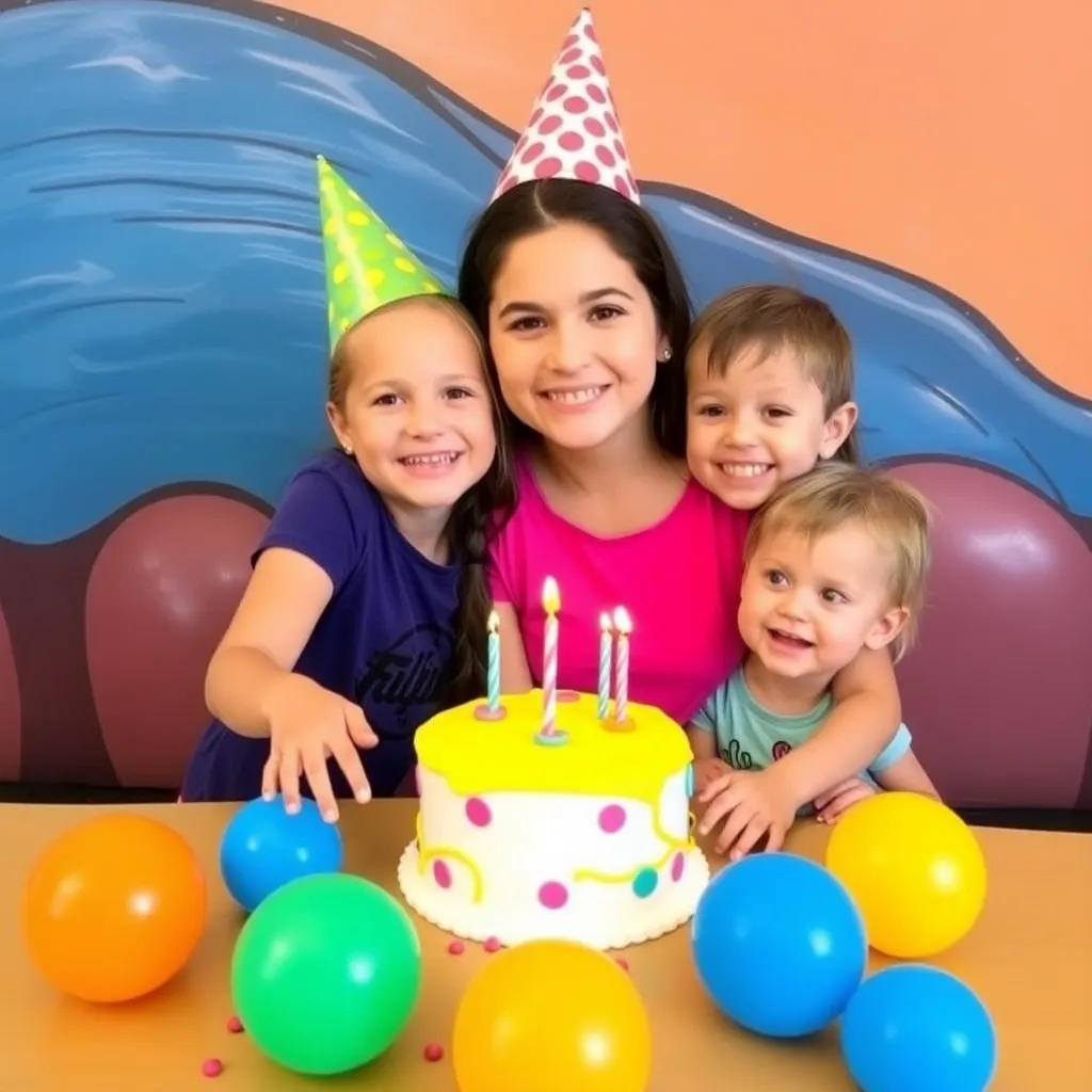 Kids birthday party places Flippin' Family Fun in Great Falls