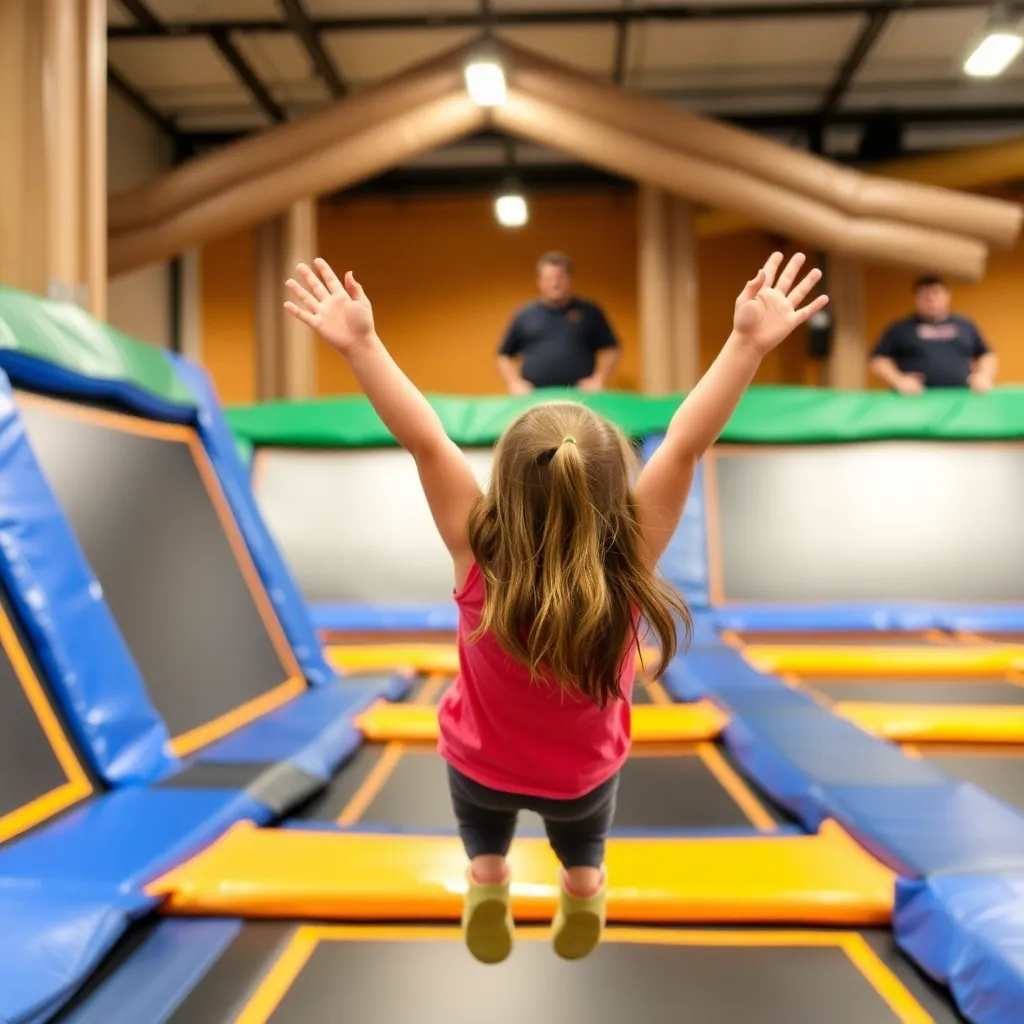 Kids birthday party places Fly High Woods Cross Trampoline Park in Woods Cross