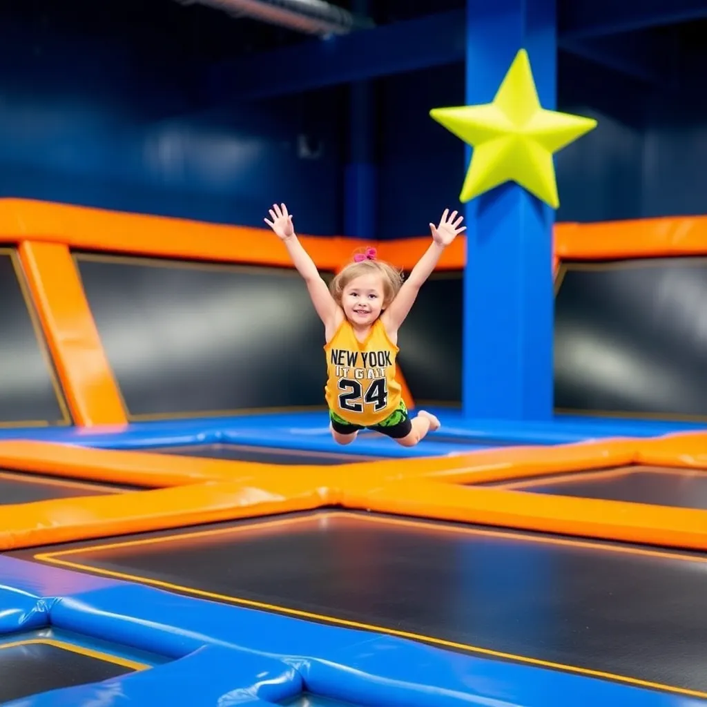 Kids birthday party places Fly Trampoline Park in Wasilla