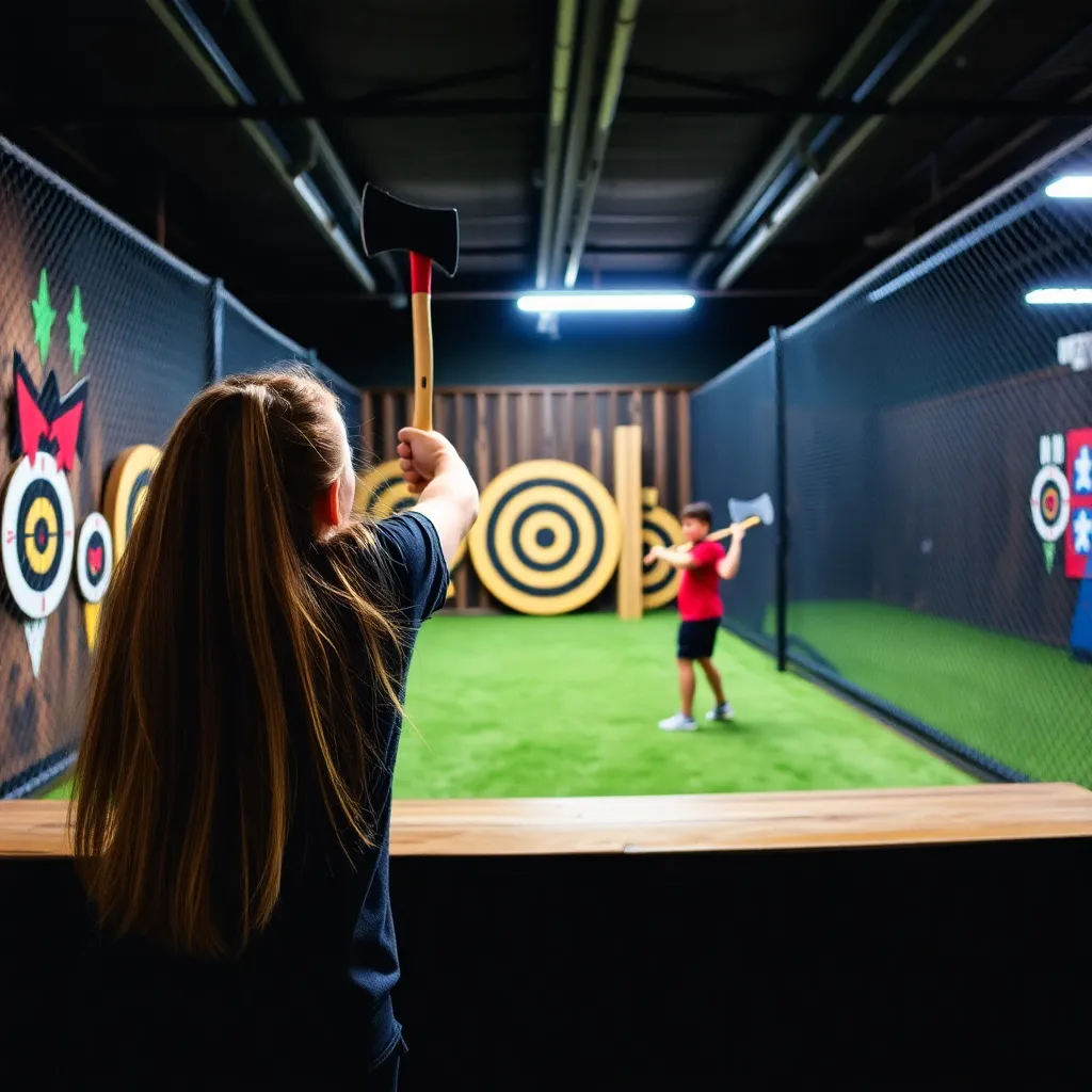 Kids birthday party places Fortress Of Fun | Axe Throwing, Arcade, Bounce Houses, And More in Rutland