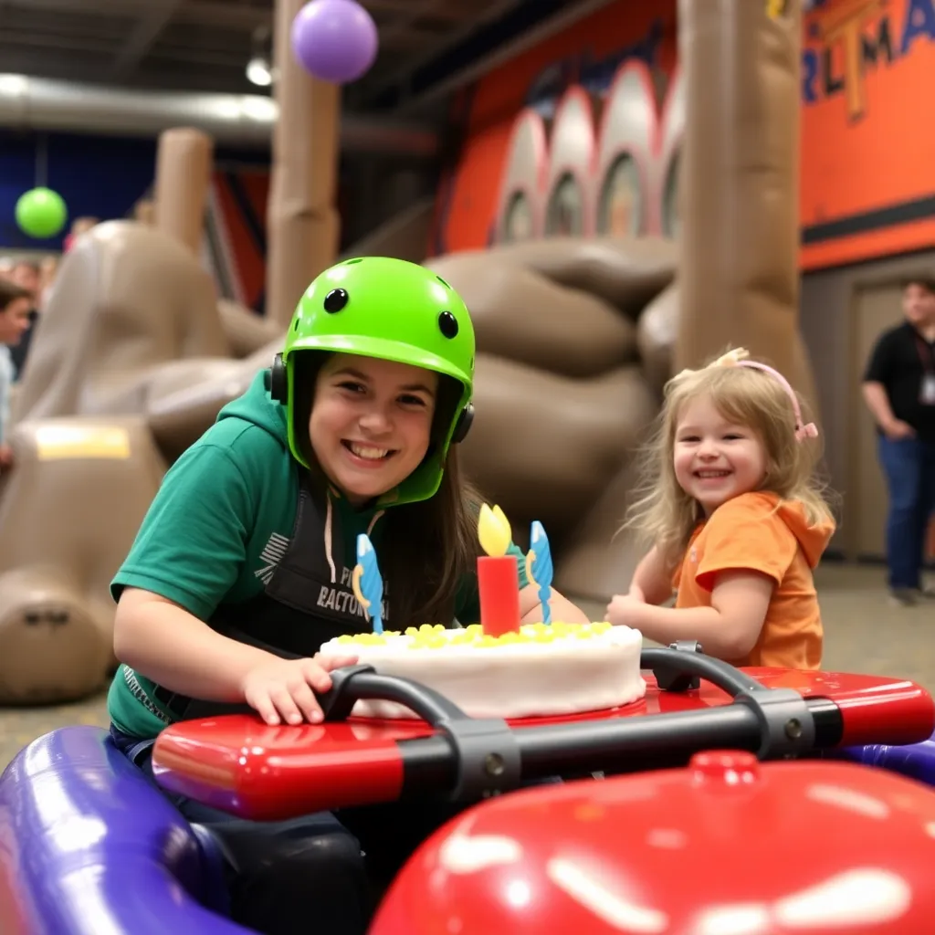 Kids birthday party places Frisco Adventure Park in Frisco