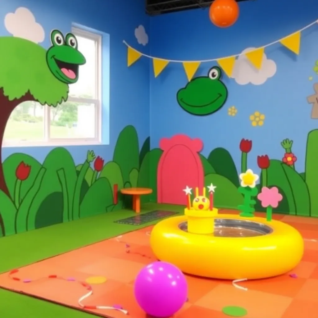 Kids birthday party places Froggy's Party Pad in Salem