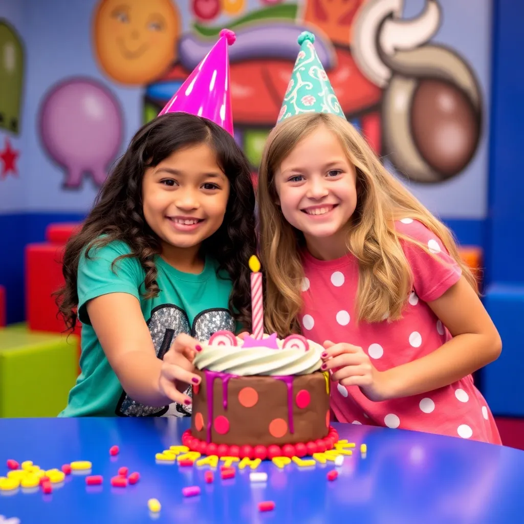Kids birthday party places Fulton Fun Factory in Wheeling