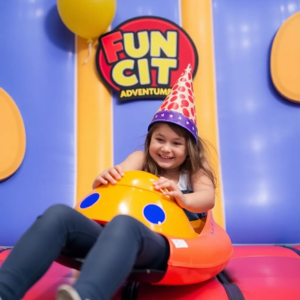 Kids birthday party places Fun City Adventure Park in Columbus