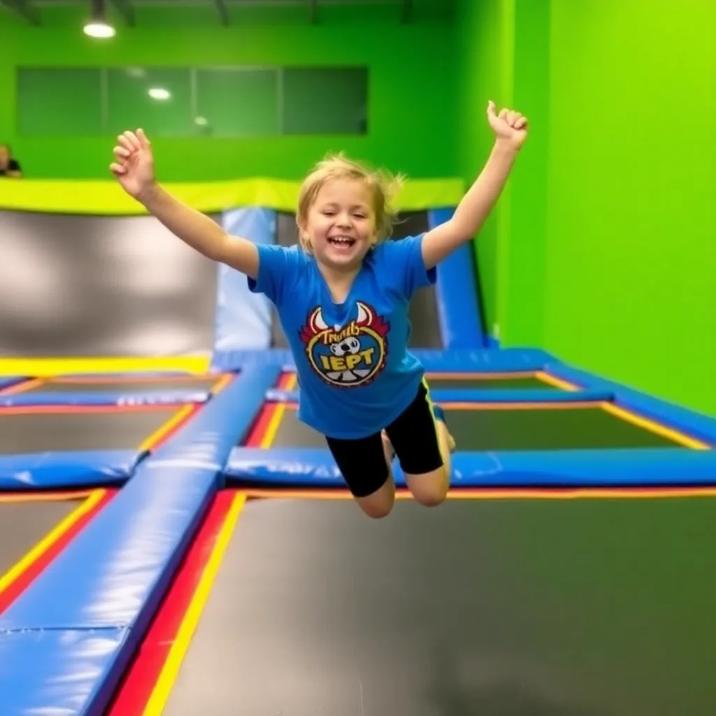 Kids birthday party places Fun City Trampoline Park Salem in Salem