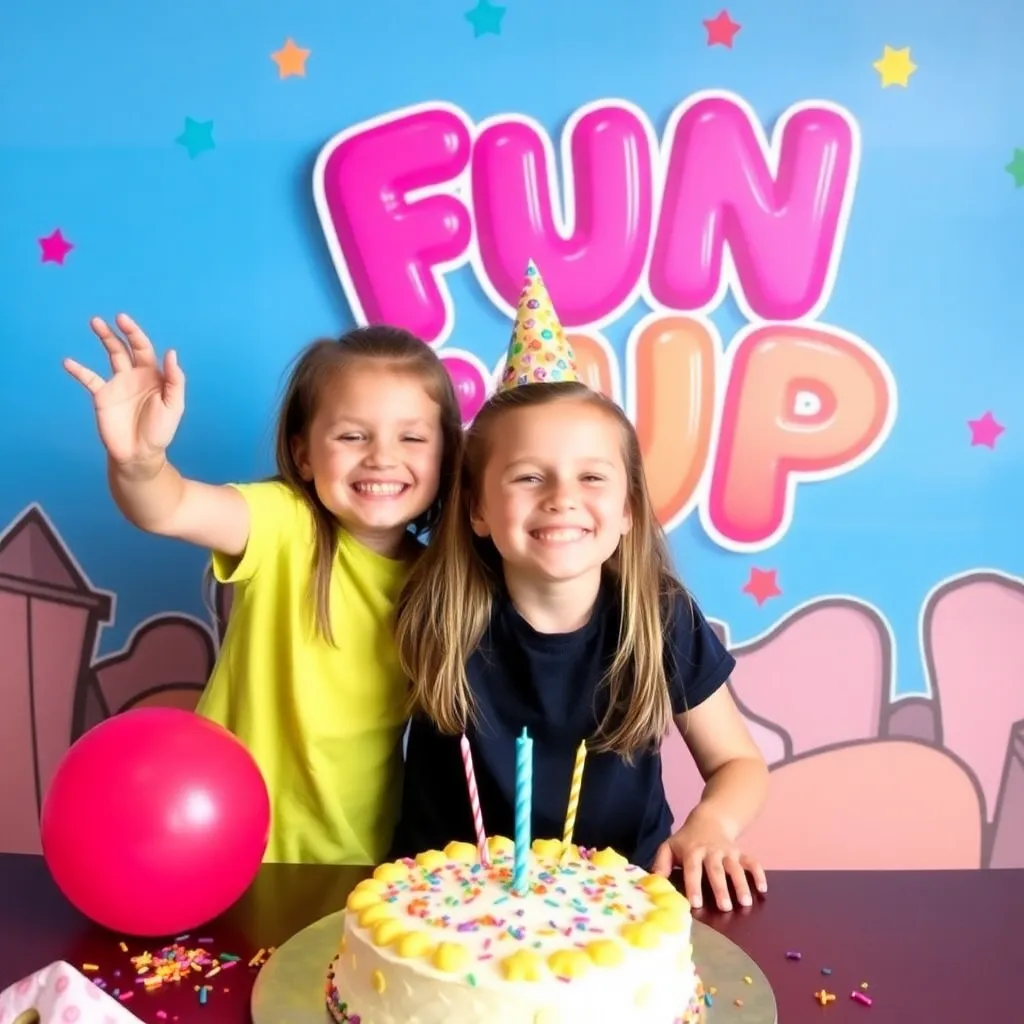 Kids birthday party places Fun It Up in Washington
