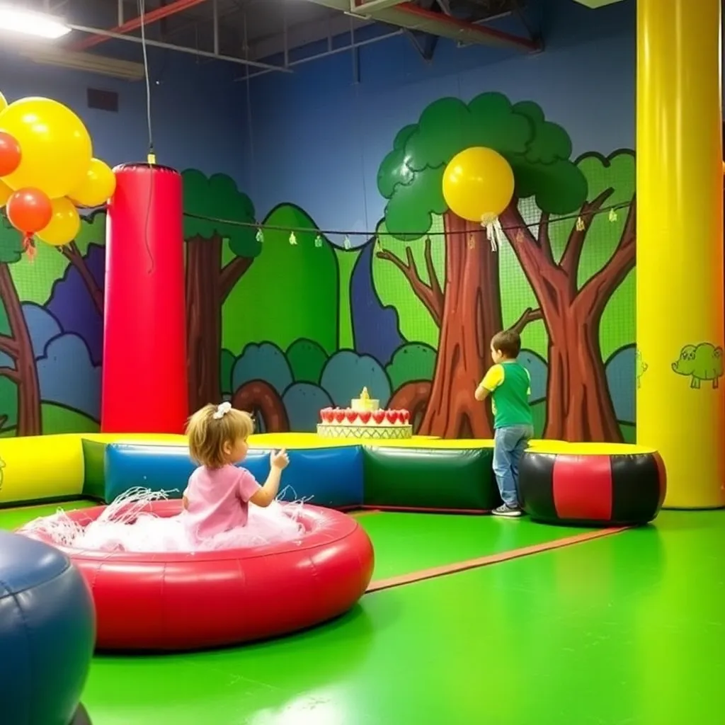 Kids birthday party places Fun World in Nashua