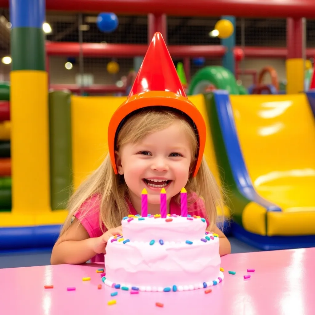 Kids birthday party places Funcity Adventure Park in Bear