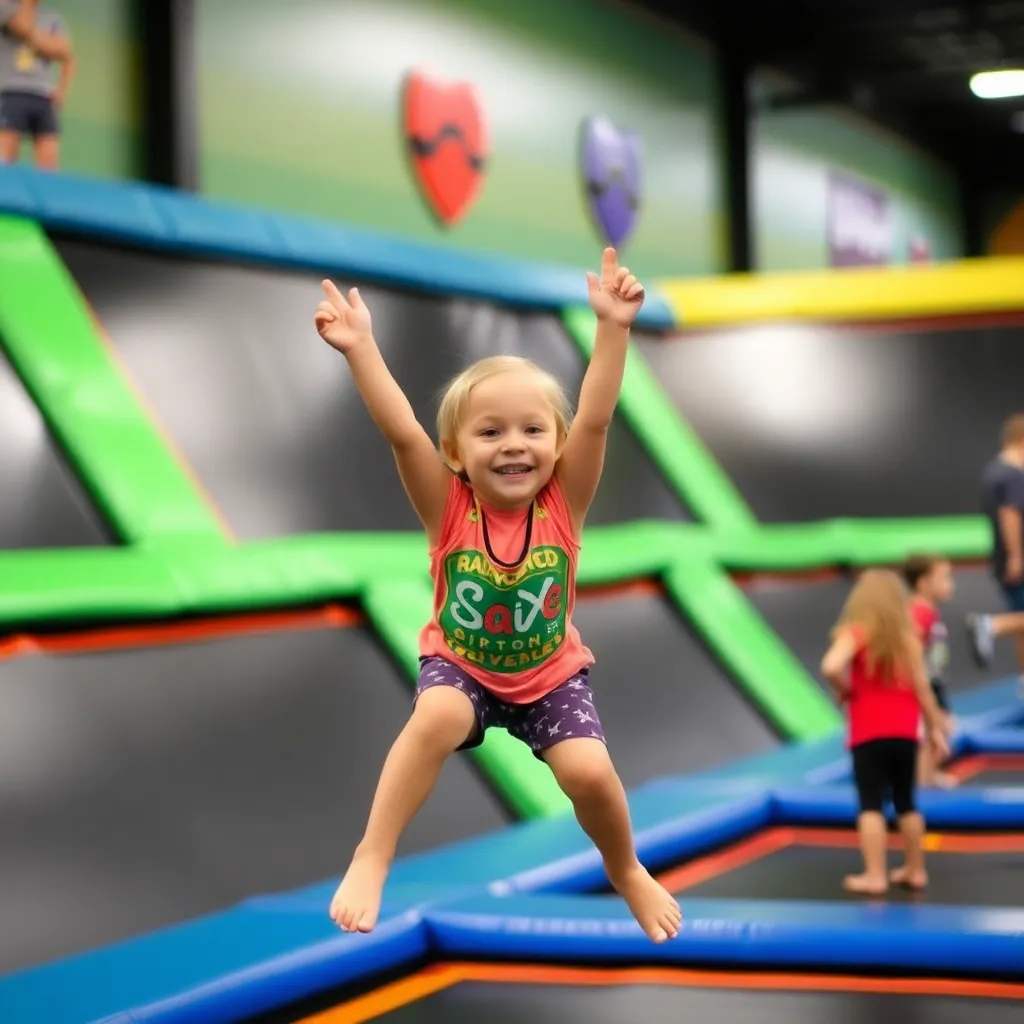 Kids birthday party places Funcity Trampoline And Adventure Park New Britain Ct in New Britain