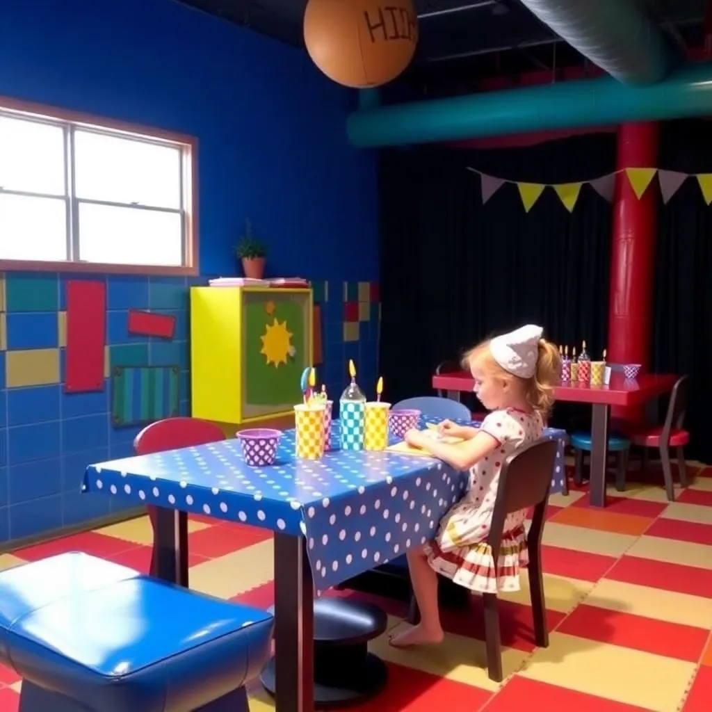 Kids birthday party places Funhouse Factory in Van Nuys