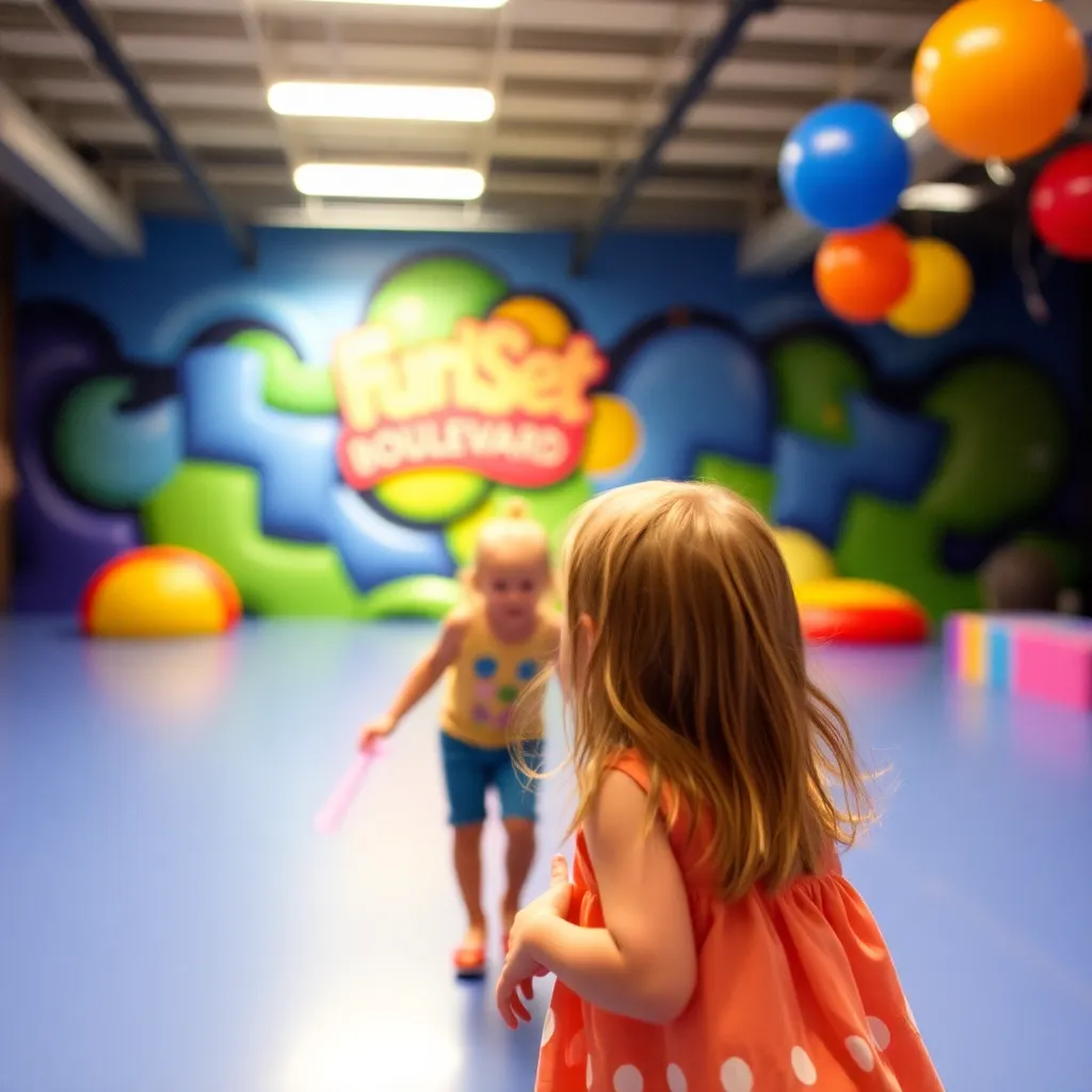 Kids birthday party places Funset Boulevard in Appleton