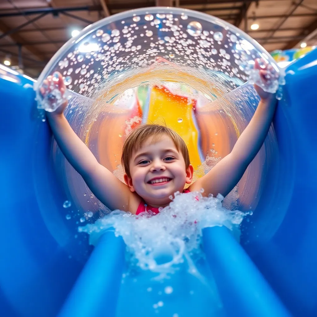 Kids birthday party places Funtown Splashtown Usa in Saco