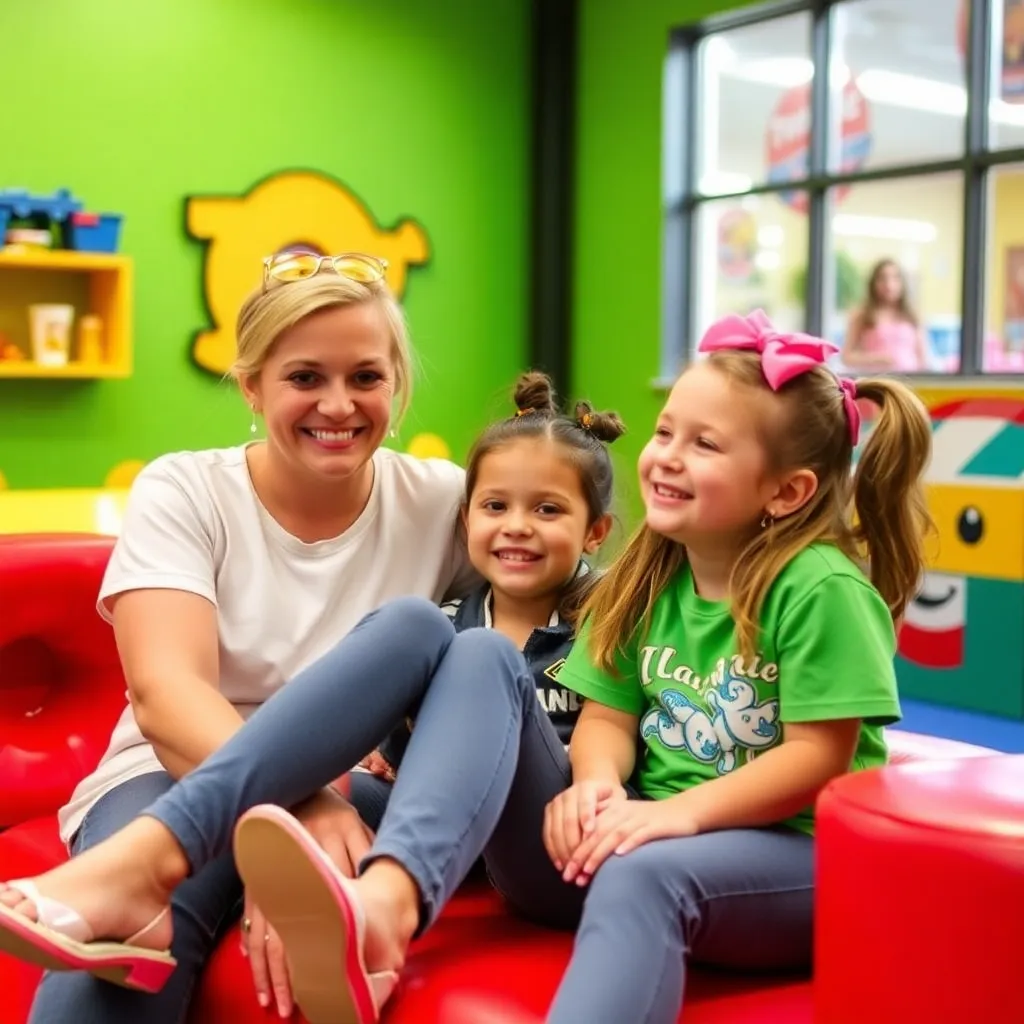 Kids birthday party places Funville Factory Indoor Playground in Johns Creek