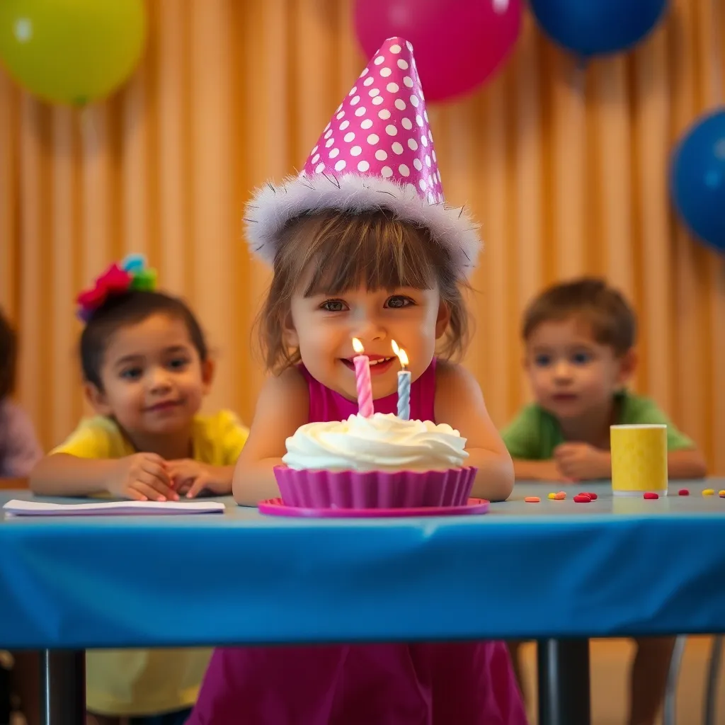 Kids birthday party places G.g. Hardin Center in Brookwood