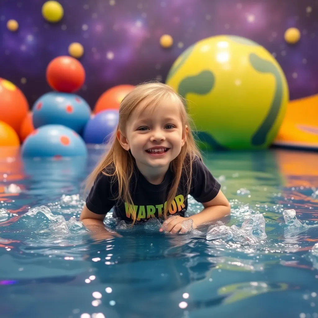 Kids birthday party places Galactic Playgrounds in Brandon