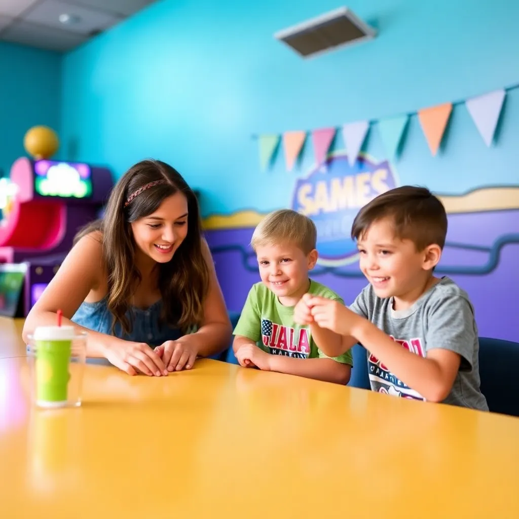 Kids birthday party places Game On Gulf Coast in Gulfport