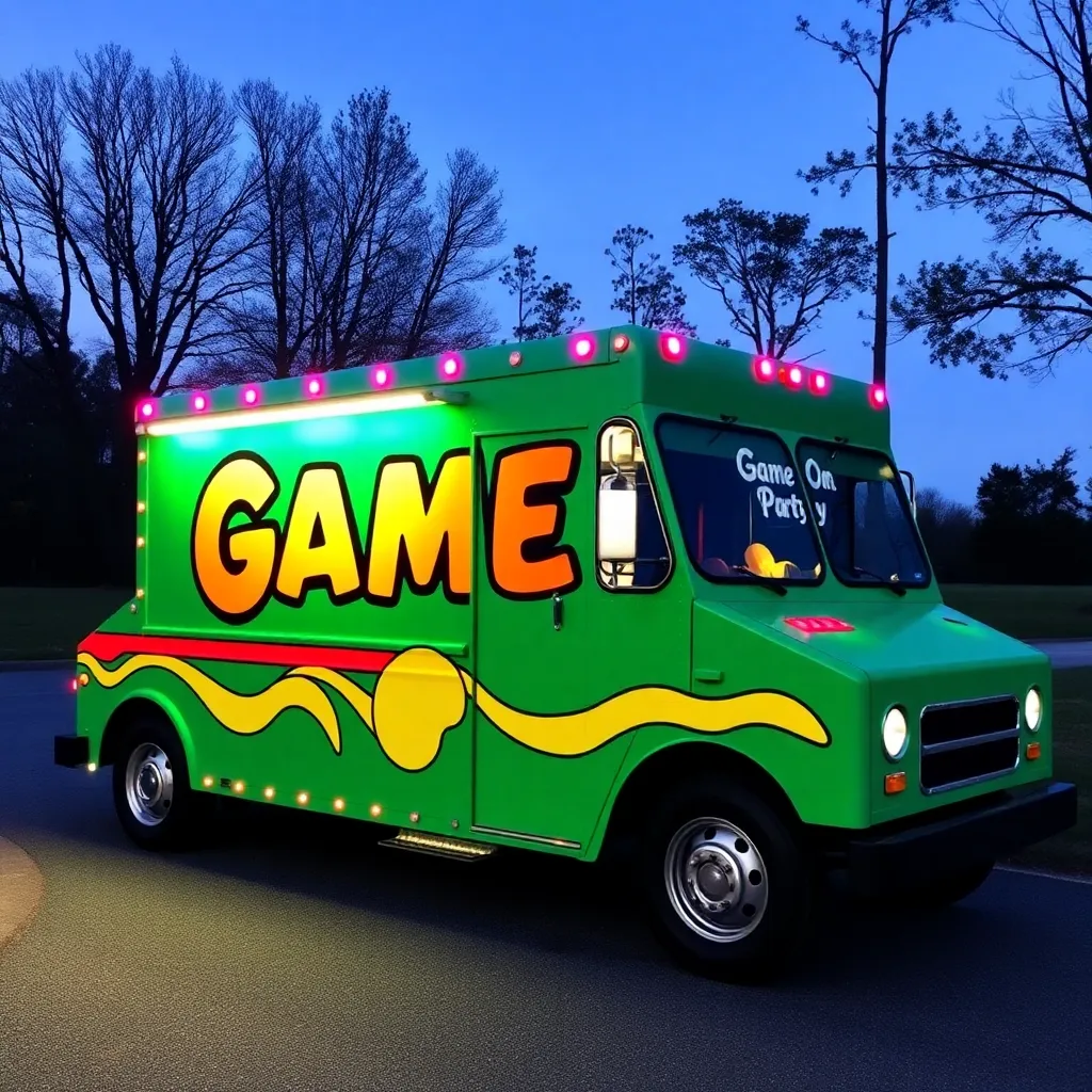 Kids birthday party places Game On Party Game Truck in Cary