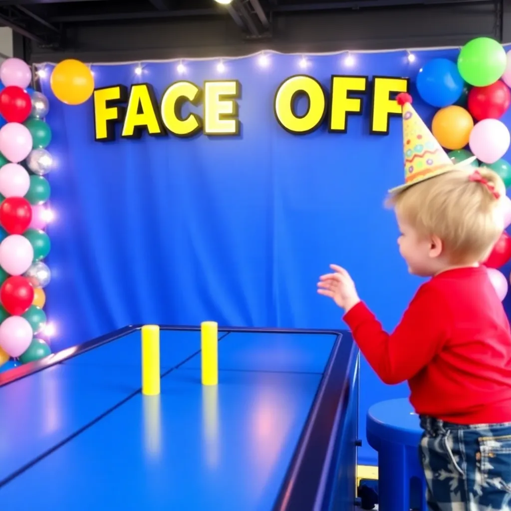 Kids birthday party places Game Show Face Off in Newington