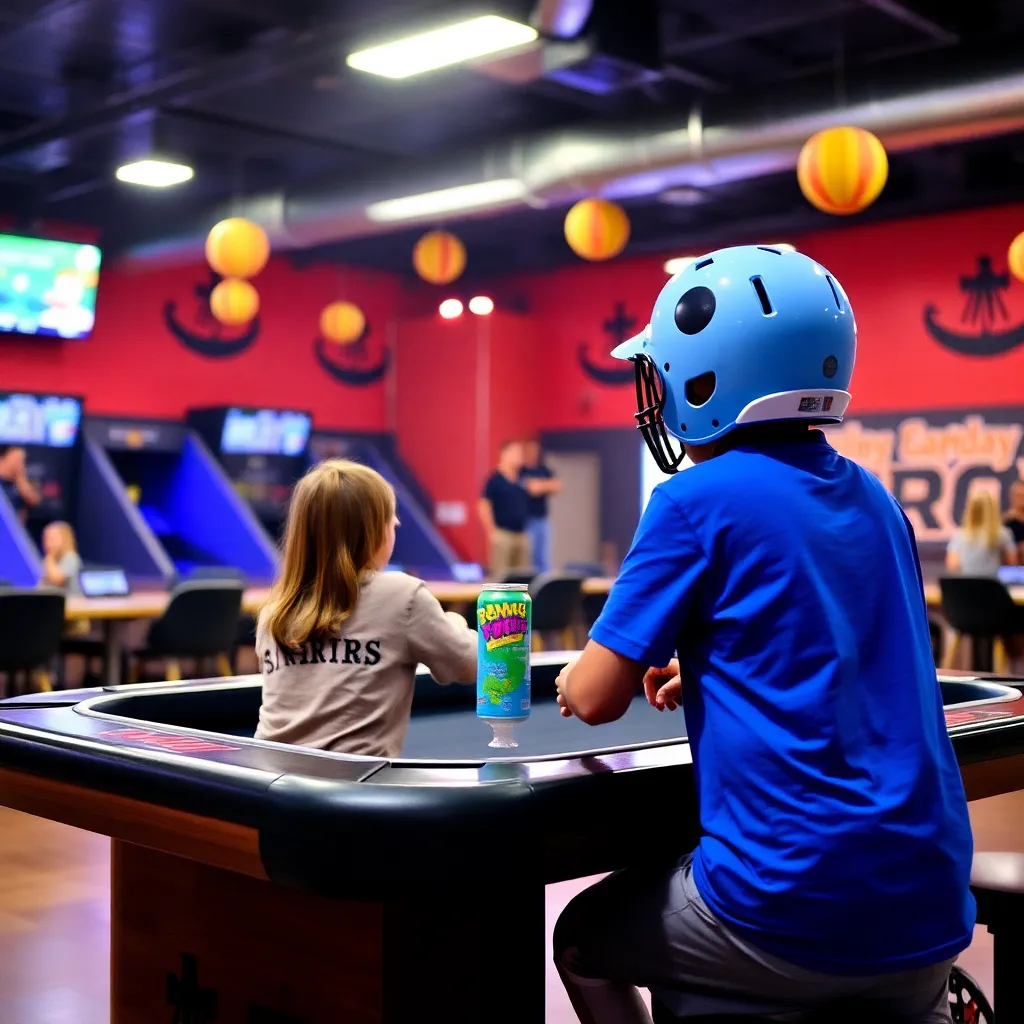 Kids birthday party places Gameday in Des Moines