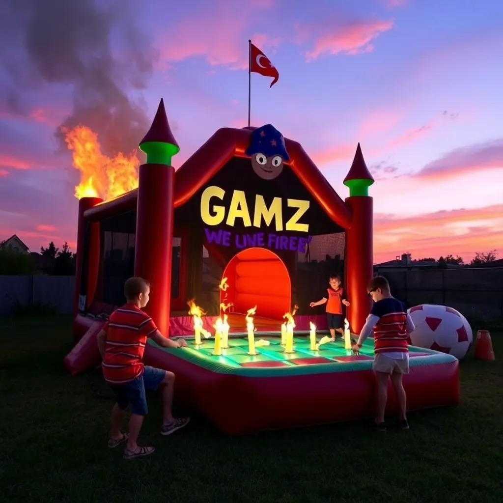 Kids birthday party places Gamez On Fire in McCalla